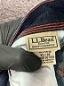 L.L.Bean Chevron-herringbone Blue Jeans Size 33 waist - photo 7