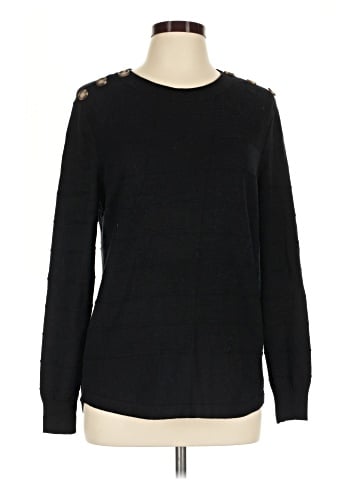 Pink Clover Pullover Sweater (view 1)