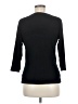 Deletta Black 3/4 Sleeve Top Size M - photo 2