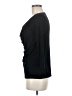 Deletta Black 3/4 Sleeve Top Size M - photo 5