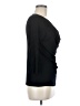 Deletta Black 3/4 Sleeve Top Size M - photo 4