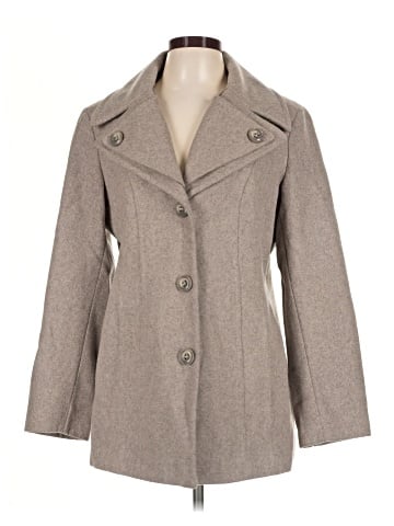 London Fog Wool Coat (view 1)