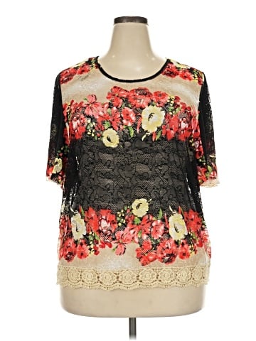 Rain Short Sleeve Blouse (view 1)