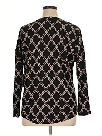Dana Buchman Long Sleeve Blouse (view 2)