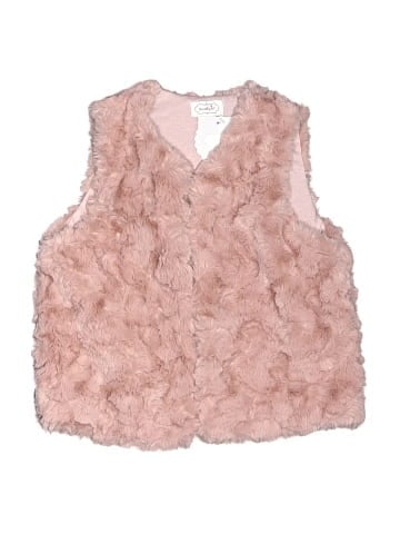 Mud Pie Faux Fur Vest (view 1)