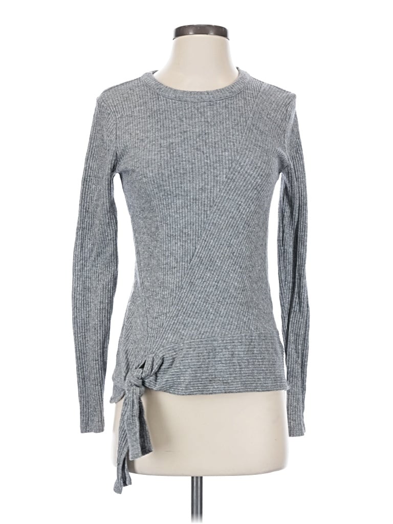 Pre-owned Simply Vera Vera Wang Pullover Sweater In Gray