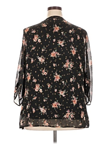 Sara Michelle 3/4 Sleeve Blouse (view 2)