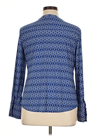Dana Buchman Long Sleeve Blouse (view 2)