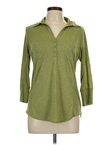 Faded Glory 3/4 Sleeve Blouse (view 1)