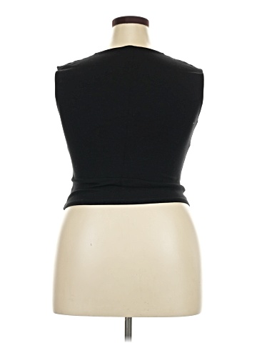 Aqua Sleeveless Top (view 2)