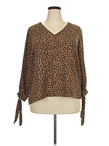 CeCe 3/4 Sleeve Blouse (view 1)