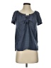 Max Studio Gray Short Sleeve T-Shirt Size S - photo 1