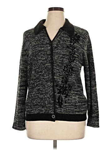 JM Collection Cardigan (view 1)