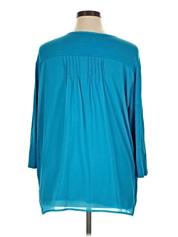 Calvin Klein 3/4 Sleeve Blouse (view 2)