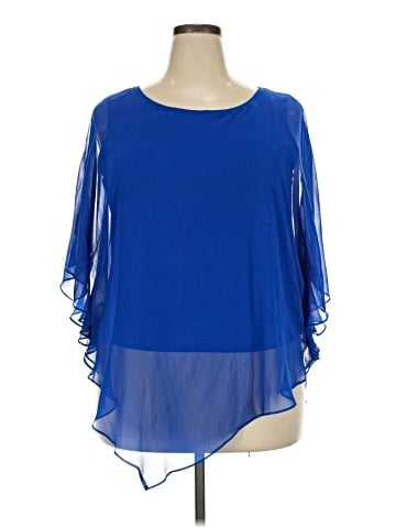 Dana Buchman 3/4 Sleeve Blouse (view 1)