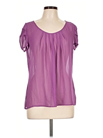 Worthington Short Sleeve Blouse (view 1)