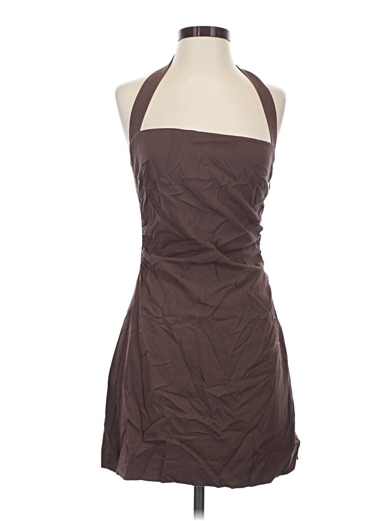 Pre-owned Dynamite Cocktail Dress In Brown
