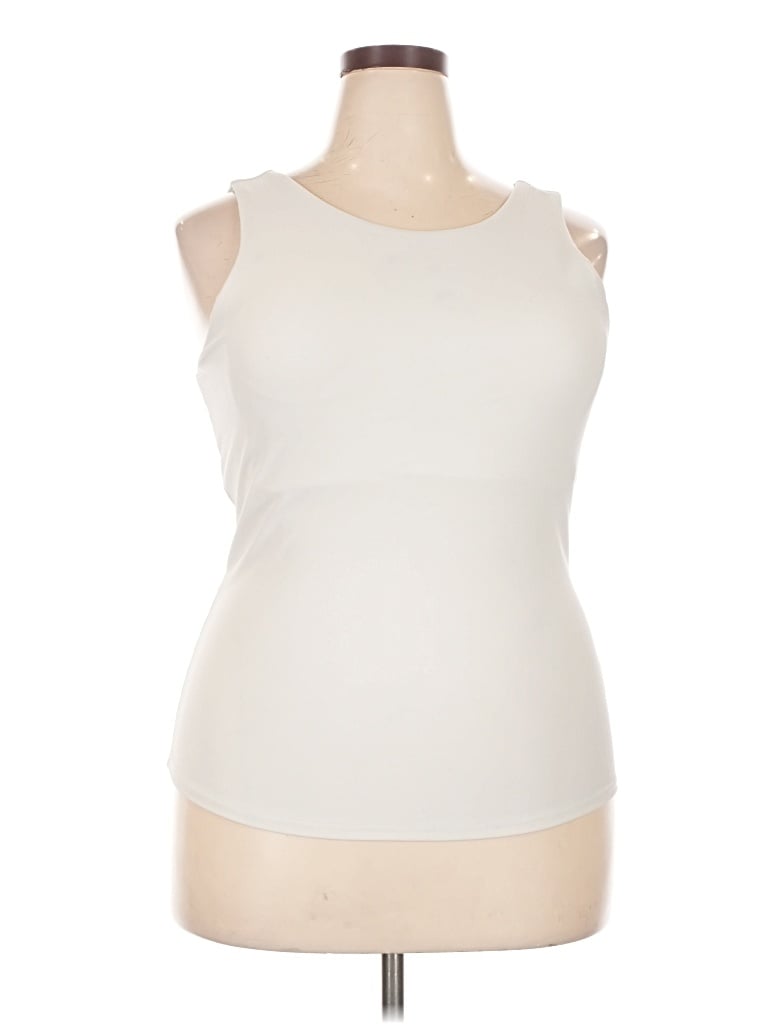 Pre-owned 32 Degrees Sleeveless T-shirt In Ivory