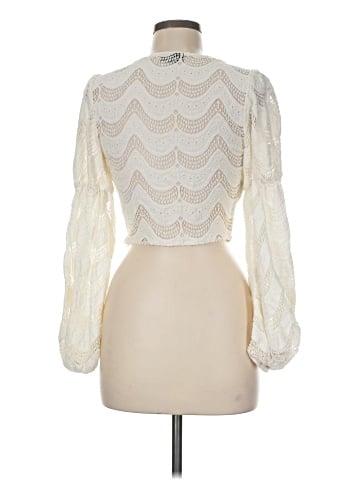 Topshop Long Sleeve Blouse (view 2)