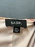 MSK 100% Polyester Paisley Pink Cocktail Dress Size XL (petite) - photo 7