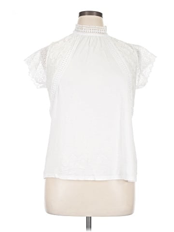 Cable & Gauge Short Sleeve Top (view 1)