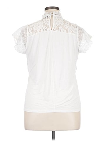 Cable & Gauge Short Sleeve Top (view 2)