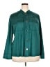Chico's 100% Polyester Teal Jacket Size XXL (4) - photo 1