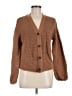 Gap 100% Cotton Brown Cardigan Size M (tall) - photo 1