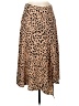 Apt. 9 100% Polyester Animal Print Tan Casual Skirt Size M - photo 1