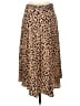 Apt. 9 100% Polyester Animal Print Tan Casual Skirt Size M - photo 2
