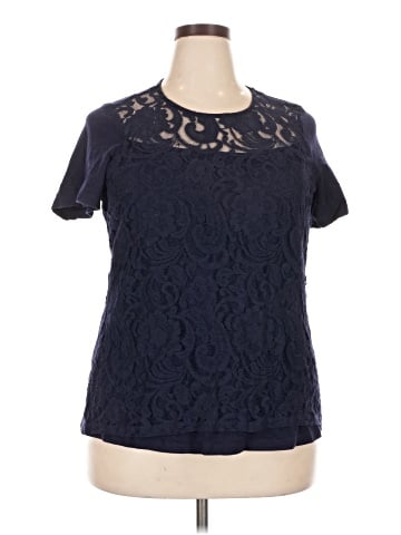 Coldwater Creek Short Sleeve Blouse (view 1)