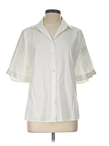 Halston Heritage Short Sleeve Blouse (view 1)