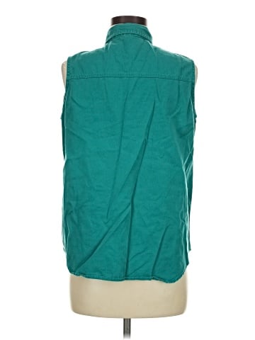 Cherokee Sleeveless Button-Down Shirt (view 2)