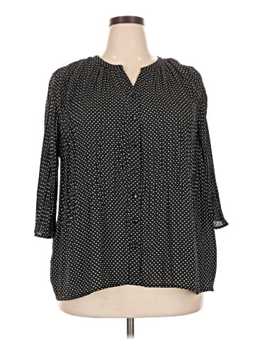 Croft & Barrow 3/4 Sleeve Blouse (view 1)