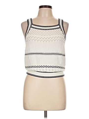Aqua Sweater Vest (view 1)