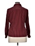 Elementz Stripes Burgundy Long Sleeve Button-Down Shirt Size XL Petite - photo 2