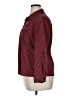 Elementz Stripes Burgundy Long Sleeve Button-Down Shirt Size XL Petite - photo 5