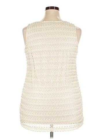 Roz & Ali Sleeveless Blouse (view 2)