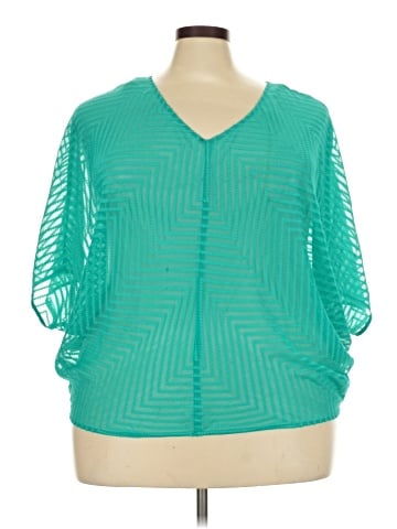 Bisou Bisou 3/4 Sleeve Blouse (view 1)