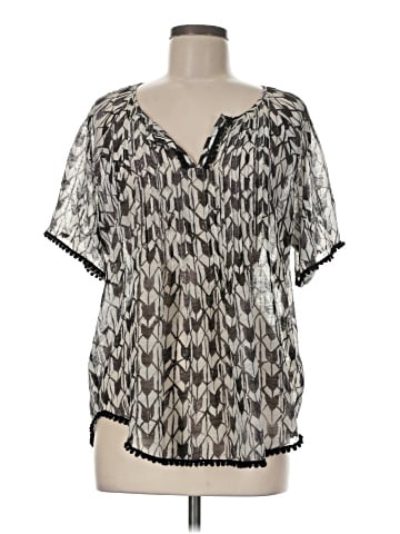 TWO by Vince Camuto Short Sleeve Blouse (view 1)
