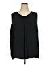 Catherines 100% Polyester Black Sleeveless T-Shirt Size 2X - photo 1