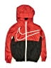 Nike Color Block Red Windbreaker Size 4 - photo 1
