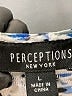 Perceptions Print Blue Casual Dress Size L - photo 7