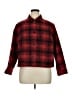 J.Jill 100% Polyester Plaid Red Jacket Size XL - photo 1