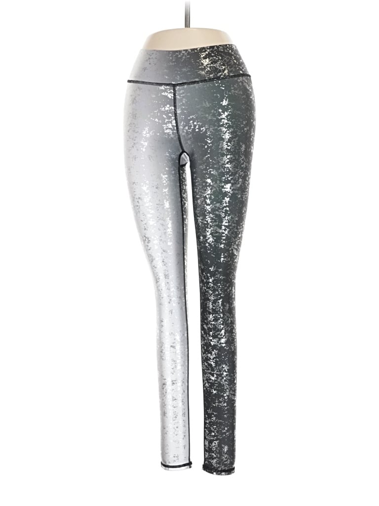 Pre-owned Terez Active Pants In Silver