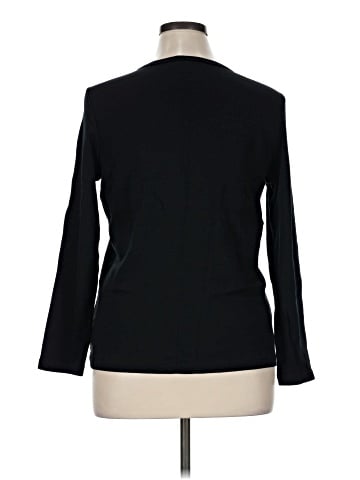 Lauren by Ralph Lauren 3/4 Sleeve T-Shirt (view 2)