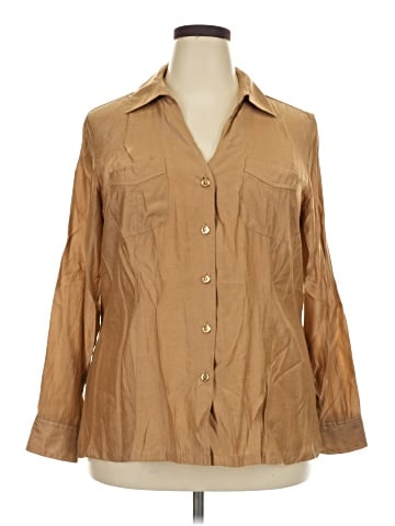Charter Club Long Sleeve Blouse (view 1)