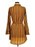 Blush 100% Polyester Stripes Orange Casual Dress Size M - photo 2