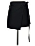 Summersalt Solid Black Casual Skirt Size XS - photo 1