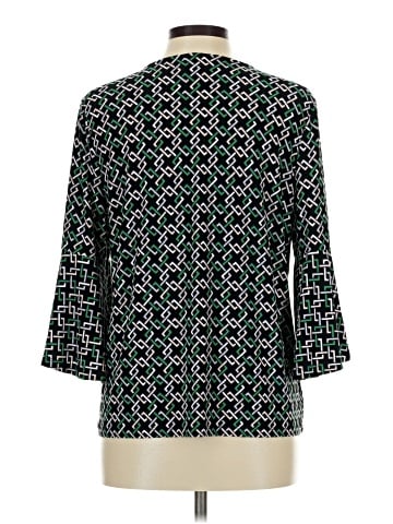 AK Anne Klein 3/4 Sleeve Blouse (view 2)
